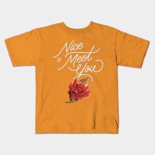 nice to meat you Kids T-Shirt